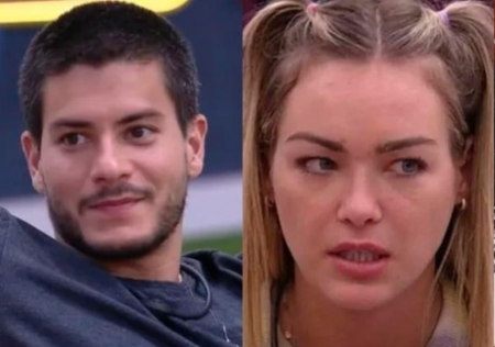 Bárbara e Arthur no BBB 22