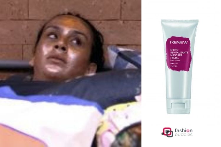Linn da Quebrada usa máscara facial da Avon Linn da Quebrada usa máscara facial da Avon