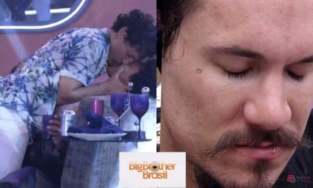 BBB 22 - Eliezer está com herpes e boca sangra em beijo com Natália