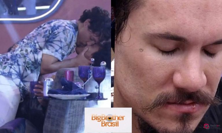 BBB 22 - Eliezer está com herpes e boca sangra em beijo com Natália