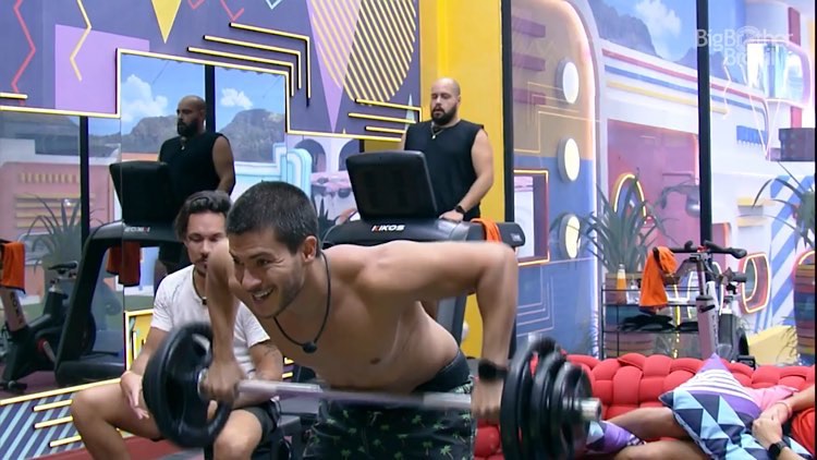 BBB 22, Tadeu Schmidt, Arthur Aguiar, Tiago Abravanel, Barbara Heck BBB 22, Tadeu Schmidt, Arthur Aguiar, Tiago Abravanel, Barbara Heck