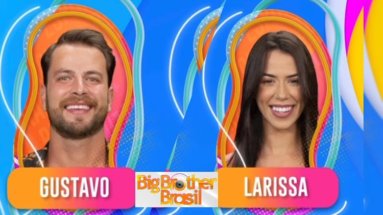 BBB 22, Votação da Casa de Vidro, Larissa, Gustavo BBB 22, Votação da Casa de Vidro, Larissa, Gustavo