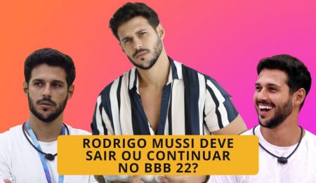 Enquete BBB 22: Rodrigo Mussi deve ficar ou sair? + quem é o brother