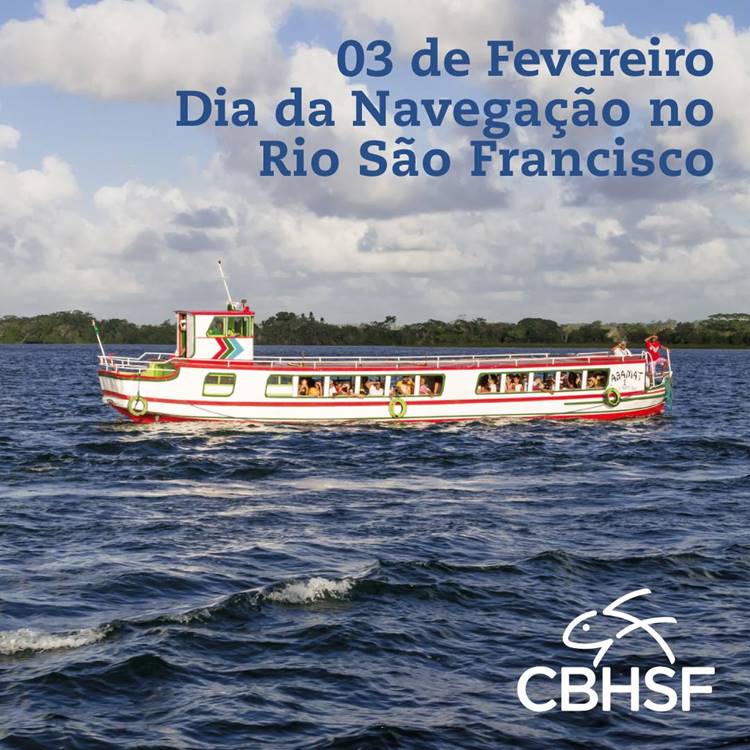 Foto sobre a data de hoje: Dia da Navegação no Rio São Francisco.