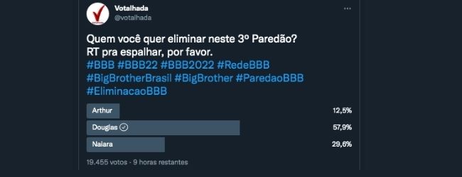 Enquete BBBVotalhada Enquete BBBVotalhada