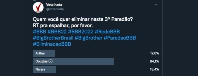 Enquete BBB Votalhada Enquete BBB Votalhada