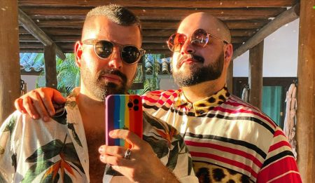 Foto de Fernando Poli e Tiago Abravanel.