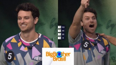 Lucas Bissoli foi quem ganhou a Prova do Líder do BBB 22