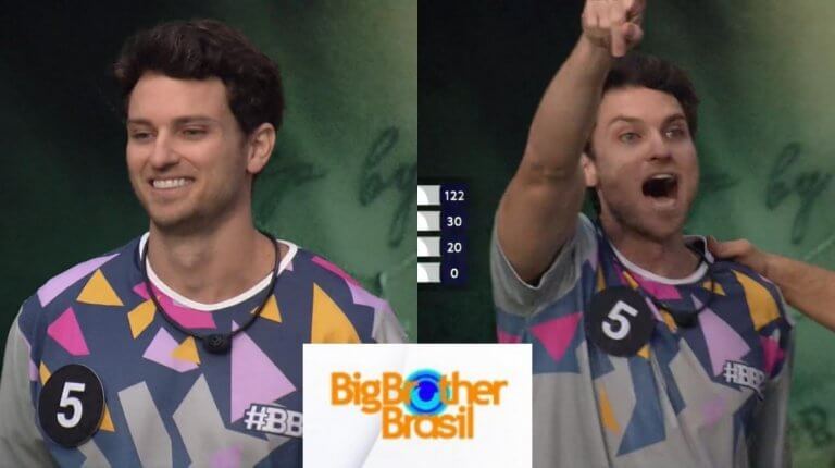 Lucas Bissoli foi quem ganhou a Prova do Líder do BBB 22