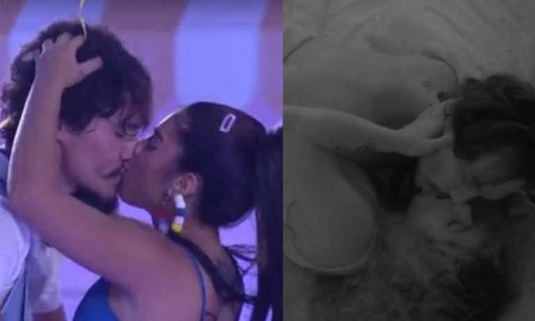 Maria e Eliezer fazem sexo na Festa do Líder no BBB 22