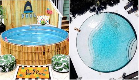 Piscina redonda: preços, revestimentos + 20 modelos