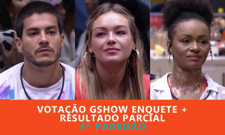 Votação Enquete Gshow BBB 22, quem sai e quem fica?