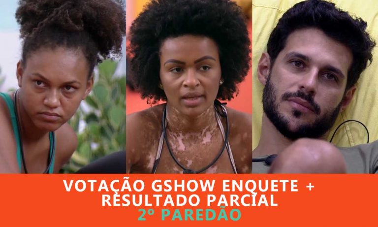 Votação Enquete Gshow BBB 22, quem sai e quem fica?