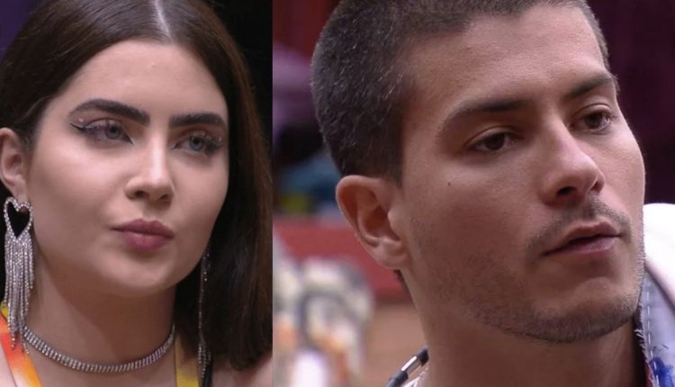 Arthur Aguiar foi tirar satisfações com Jade Arthur Aguiar foi tirar satisfações com Jade