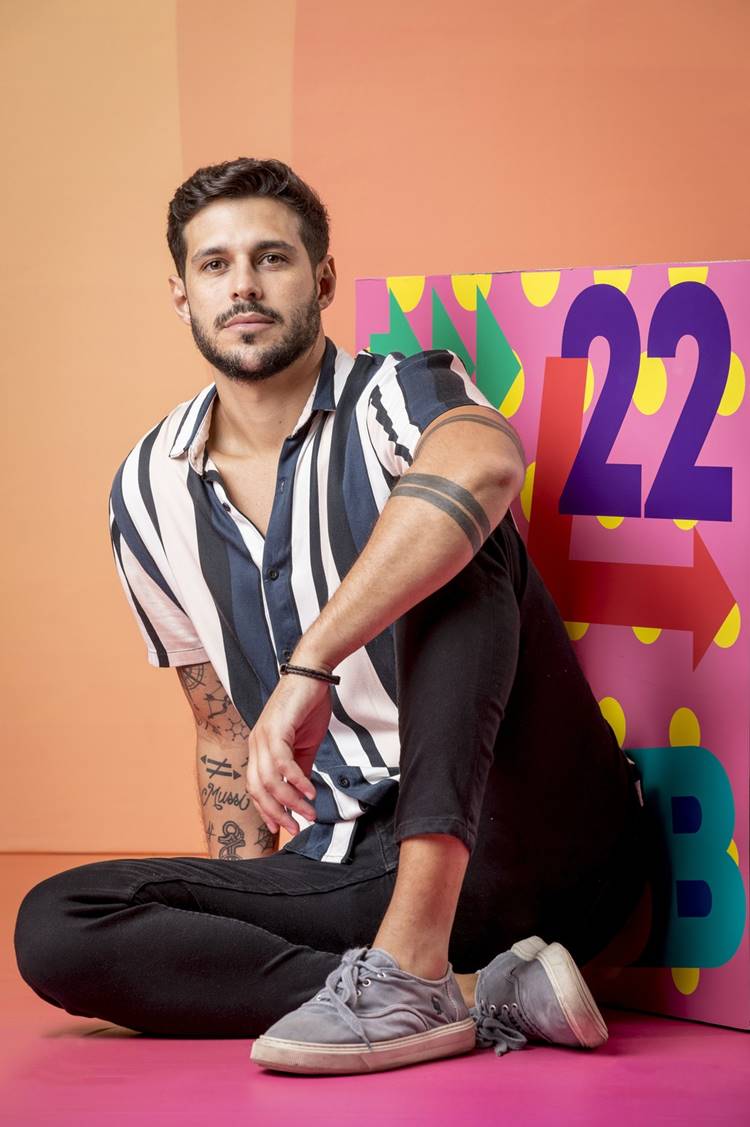 Rodrigo Mussi do BBB 22. Foto de Rodrigo Mussi.