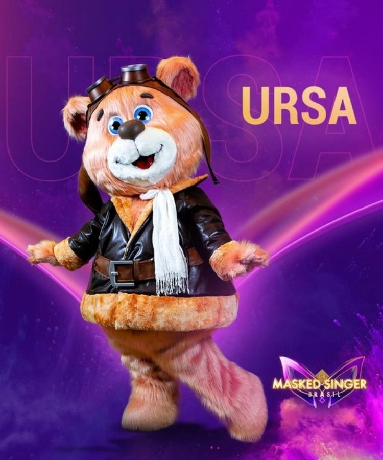 Ursa do The Masked Singer Brasil está com covid-19