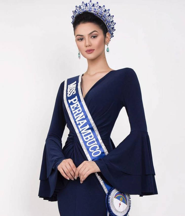 Eslô como Miss Pernambuco Miss Pernambuco