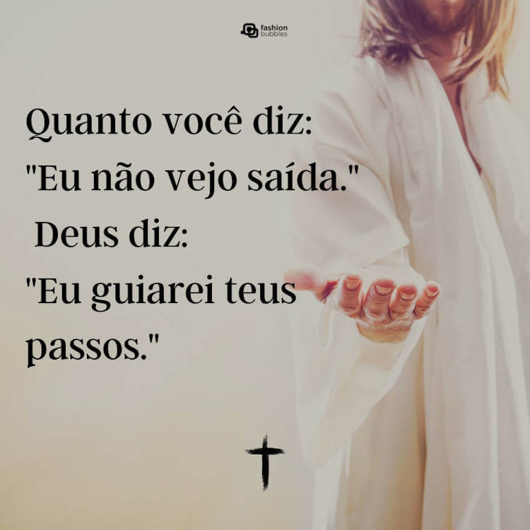 Frase sobre fé em Deus