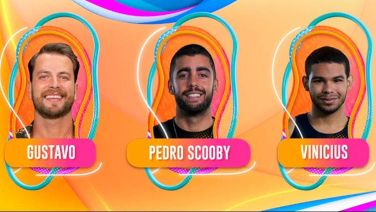 8º Paredão do BBB 2022: Gustavo, Scooby e Vinicius 8º Paredão do BBB 2022