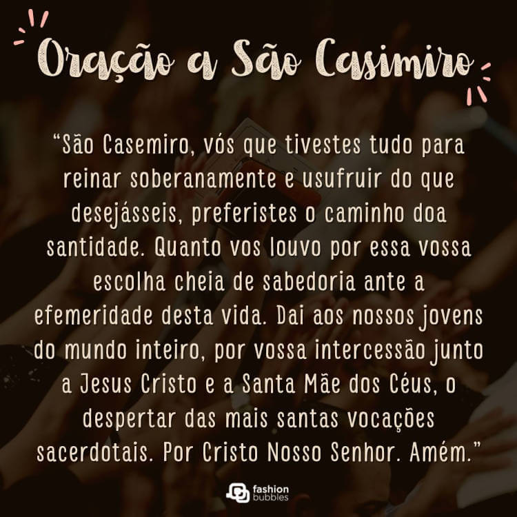 Oração a São Casimiro