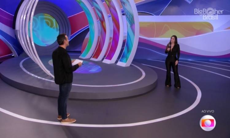 Tadeu Schmidt e Laís Caldas