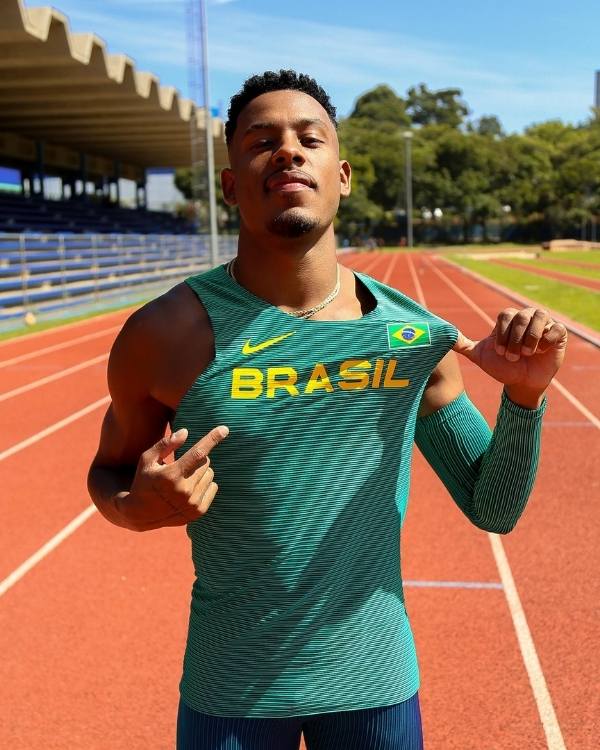 O atleta Paulo André Camilo, confinado no BBB 22 