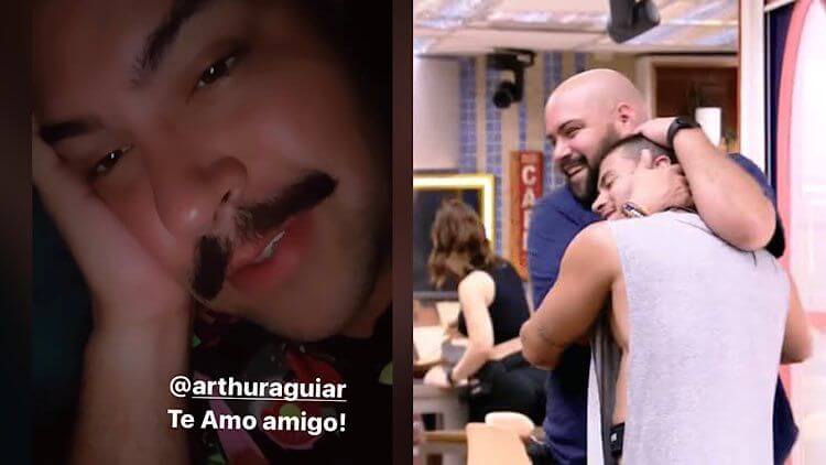 BBB 22, Arthur Aguiar, aniversário de Arthur, Maíra Cardi, Tiago Abravanel BBB 22, Arthur Aguiar, aniversário de Arthur, Maíra Cardi, Tiago Abravanel