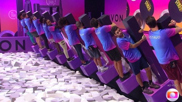 BBB 22, Prova do Líder, Prova de Resistência, Eslovênia, Gustavo