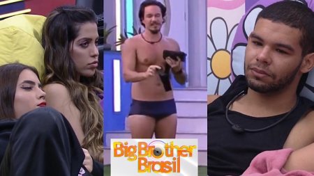 BBB 22, Vyni, Eliezer, Laís, Jade, Eliezer de sunga