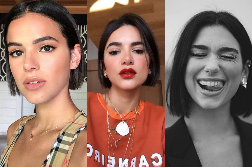 corte de cabelo reto bruna manu dua lipa corte de cabelo reto bruna manu dua lipa