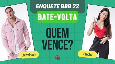Enquete BBB 22: quem deve vencer o Bate-Volta, Arthur Aguiar ou Jade Picon?