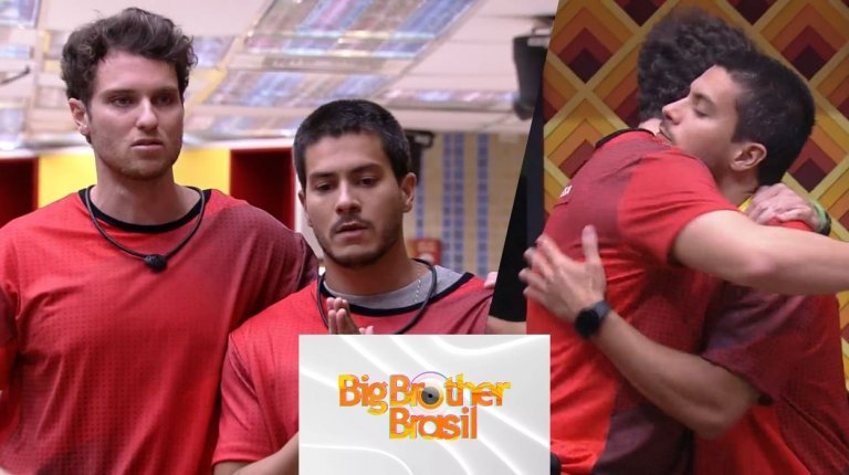 Arthur Aguiar e Lucas Bissoli Prova do Líder BBB 22