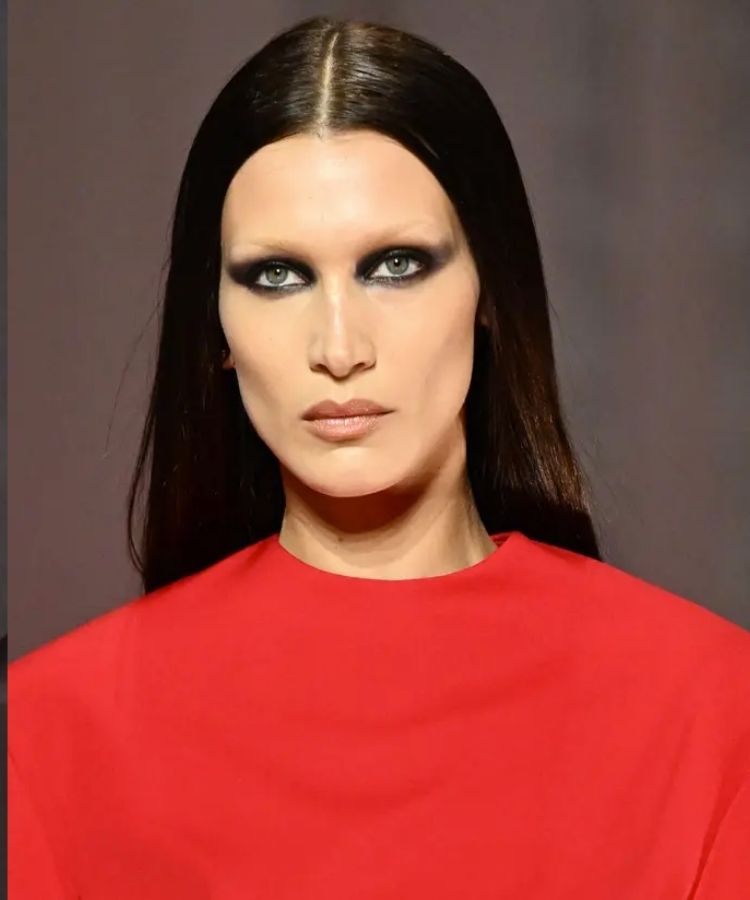 Maquiagem na Semana de Moda de Milão: Versace