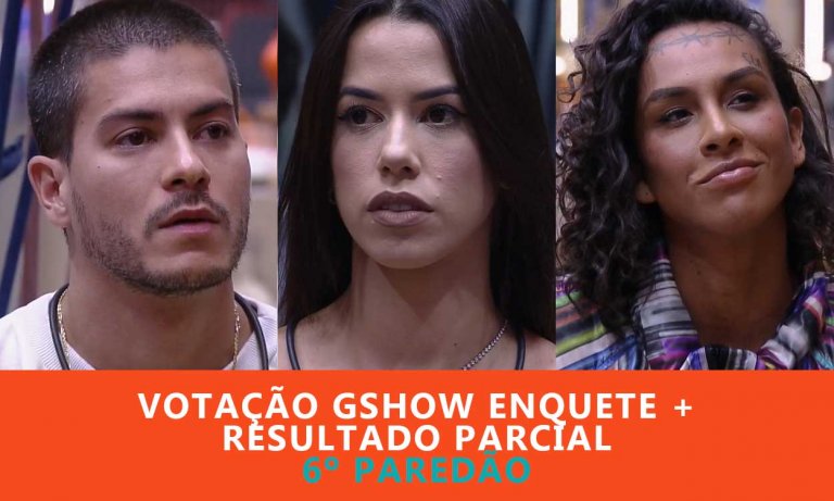 Votação Enquete BBB 22 Quem sai e quem fica