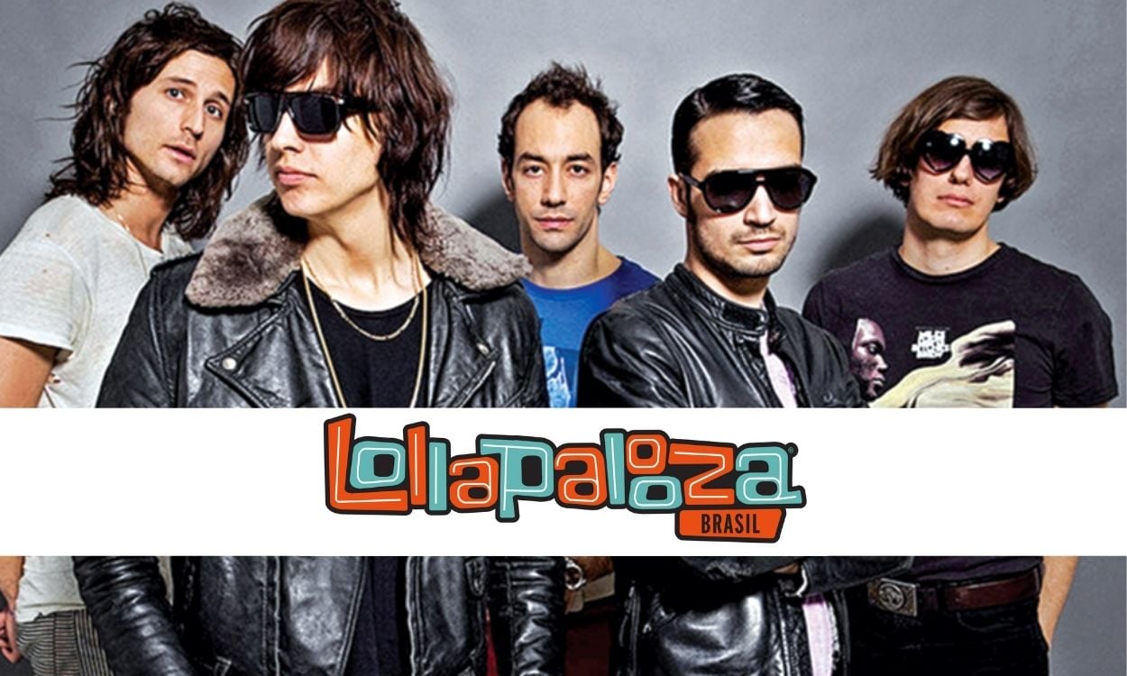 Quem é a banda The Strokes, headliner do Lollapalooza?