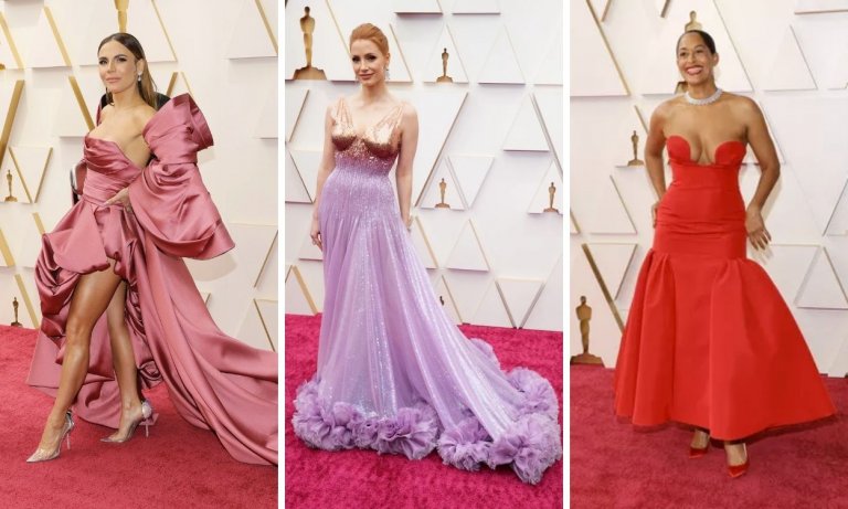 Confira os looks do Tapete Vermelho do Oscar 2022