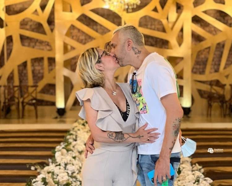 Baronesa e Rogério do Power Couple 22. Foto de Baronesa e Rogério do Power Couple 22.