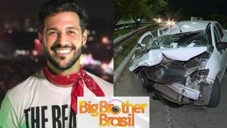 Vídeo do acidente de Rodrigo Mussi impressiona pelo estado em que ficou o carro: “destruído”