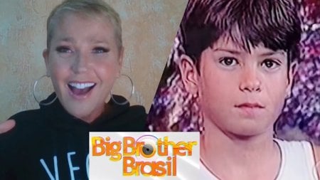 BBB – Xuxa reforça sua torcida para Arthur Aguiar e mostra vídeo do ator, criança, em seu programa