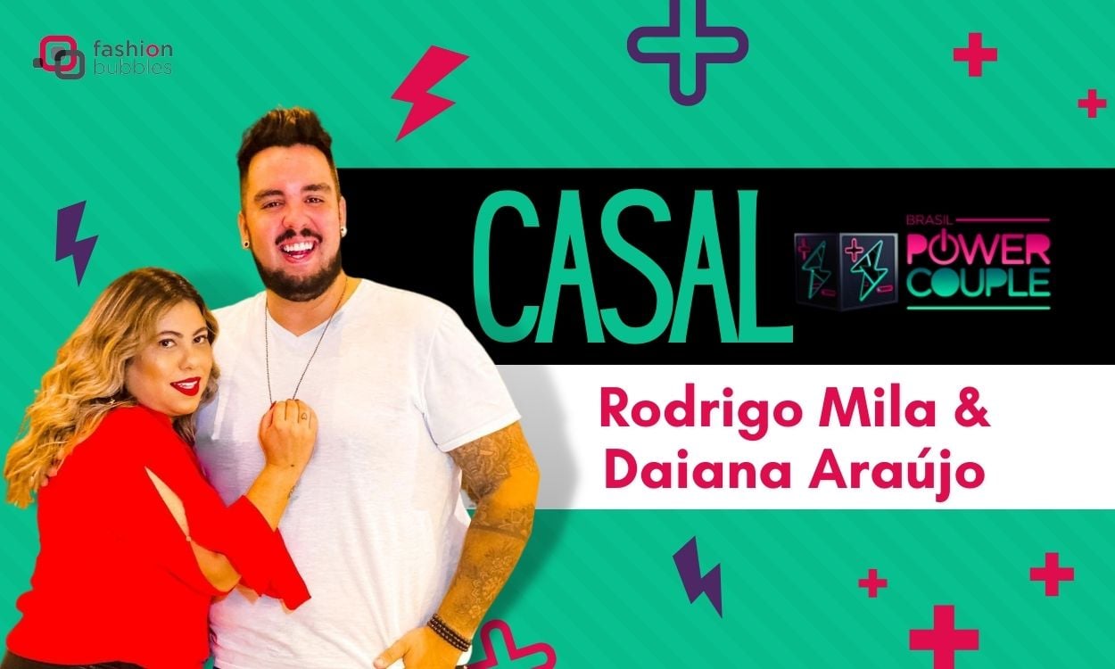 Rodrigo Mila e Daiana Power Couple 2022
