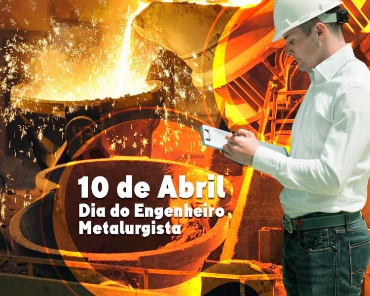 Foto sobre Dia do Engenheiro Metalurgista.