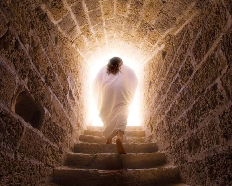 Foto de Jesus Cristo ressuscitado - Domingo de Páscoa.