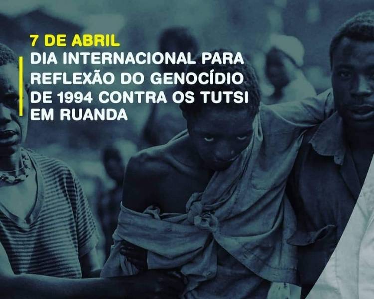 Foto sobre o Dia Internacional para Reflexão do Genocídio de 1994 contra os Tutsi em Ruanda - 7 de abril