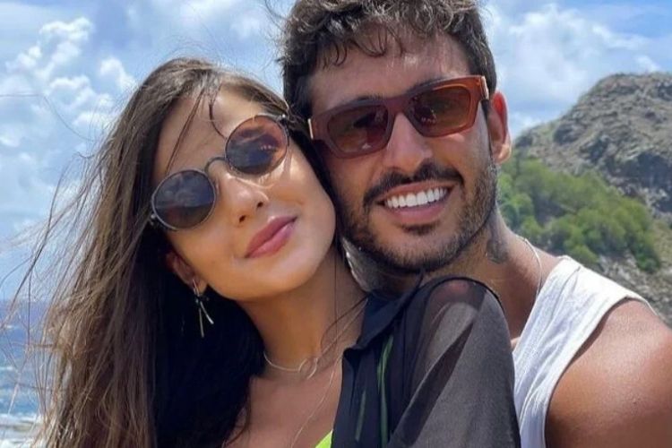 João Hadad e Luana do Power Couple Brasil