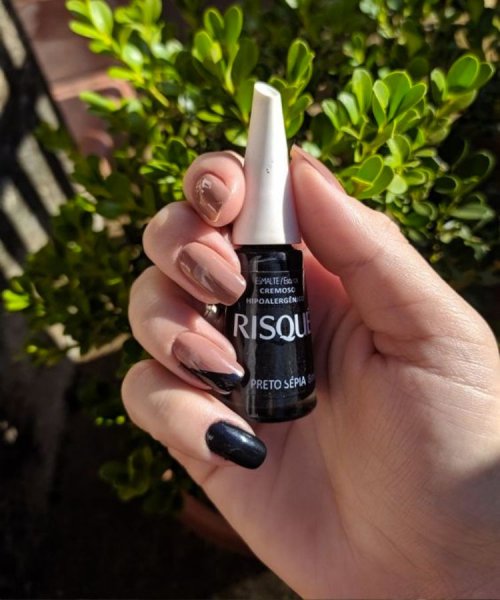 Unhas capuccino