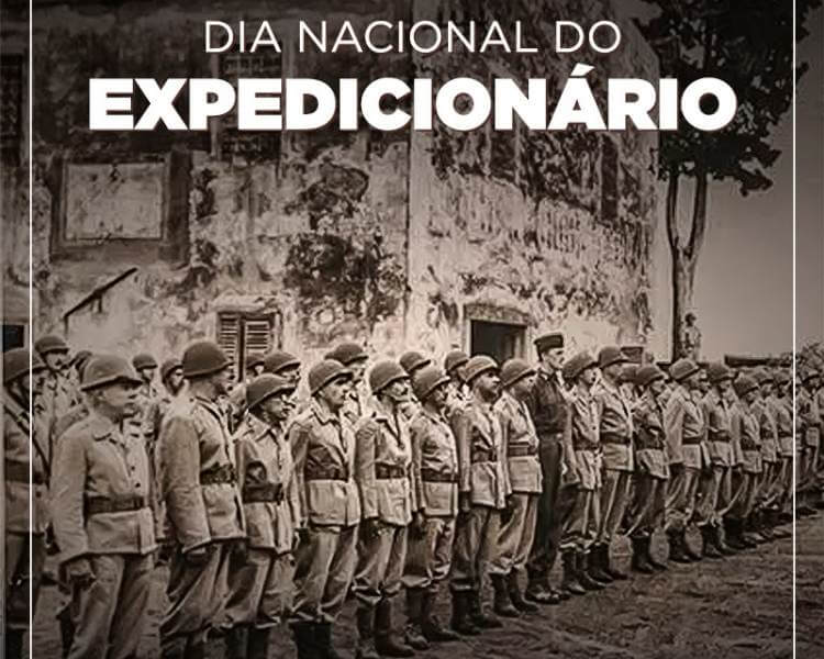 Foto sobre o Dia Nacional do Expedicionário - 5 de maio.