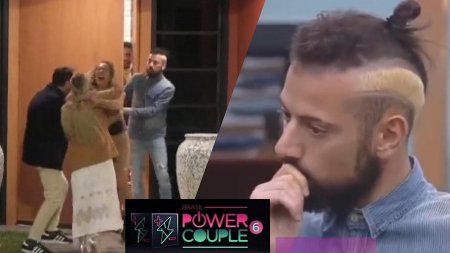 Power Couple: Cena de Cartolouco revoltado com a volta de Adryana e Albert viraliza
