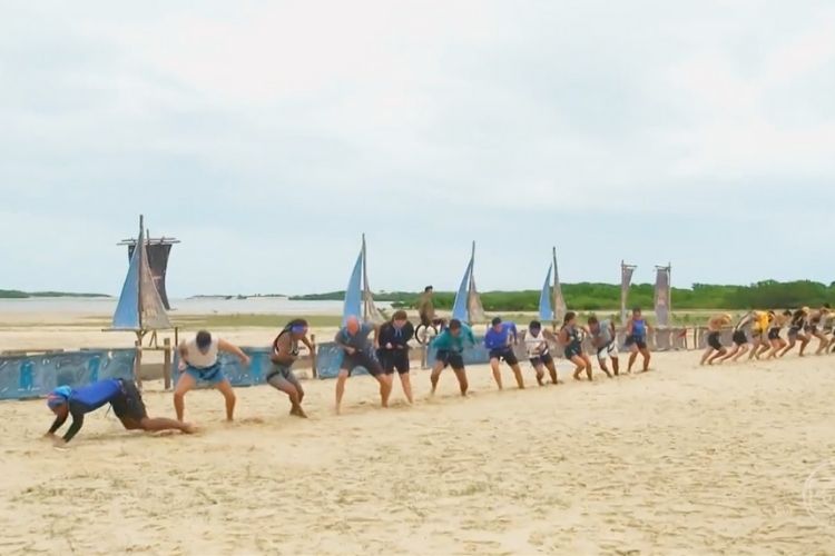 Prova do Privilégio no 3 episódio do No Limite