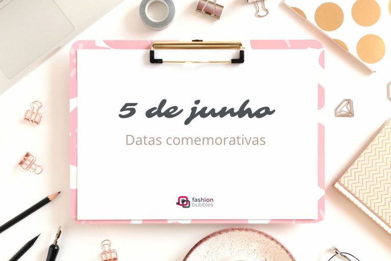 Foto de calendário com a data 5 de junho.