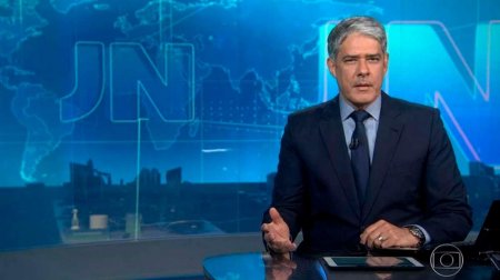 William Bonner no Jornal Nacional